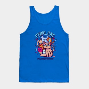 National Feral Cat Day – October 16 Tank Top